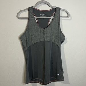 Grey Marika Tek dry performance wear tank top size large